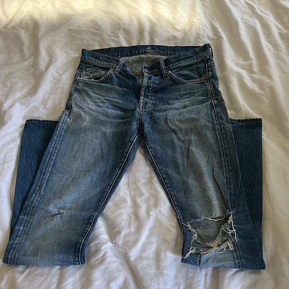 7 Men’s Rhigby Distressed - Picture 2 of 3